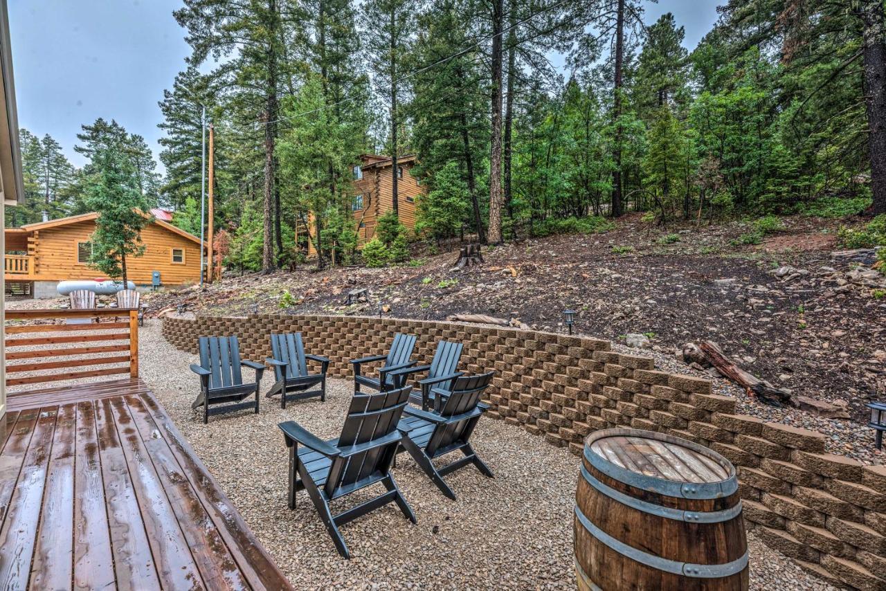 On The Rocks - A Modern Home With Decks And Views Cloudcroft Kültér fotó